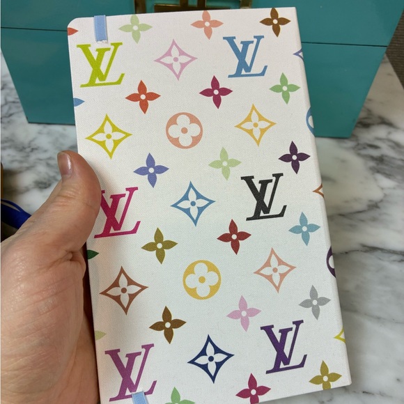 Louis Vuitton LV White Murakami TM Multicolor Jane Notebook MM Size - Brand New - Picture 4 of 10